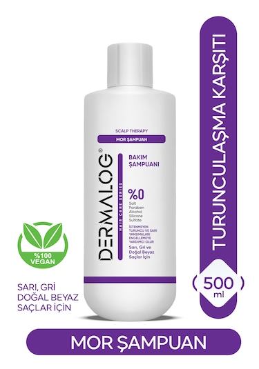 Dermalog Turunculaşma Karşıtı Silver Mor Şampuan 500 ML