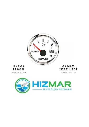Hızmar Marka Karavan & Tekne Su Deposu Seviye Göstergesi