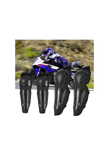 Novahub Yeşil Yarış Pedleri Motosiklet Motokros Koruyucu Diz Aults Rv Yeşil