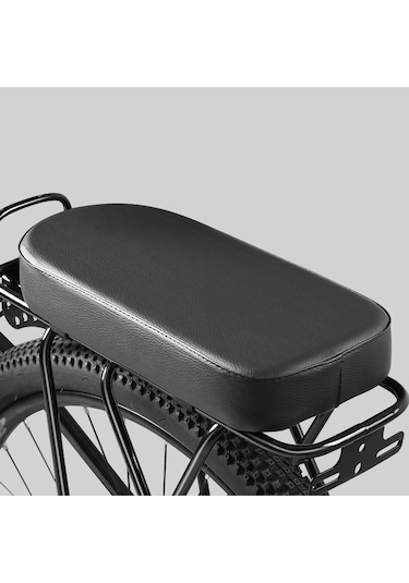 Suntek Arka Raf Koltuk Sünger Yastık Bisiklet Tur Orta Siyah