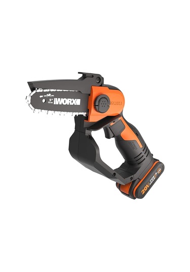 Worx Wg324e 20volt 2.0ah Li-ion 12cm Profesyonel Şarjlı Zincirli Testere