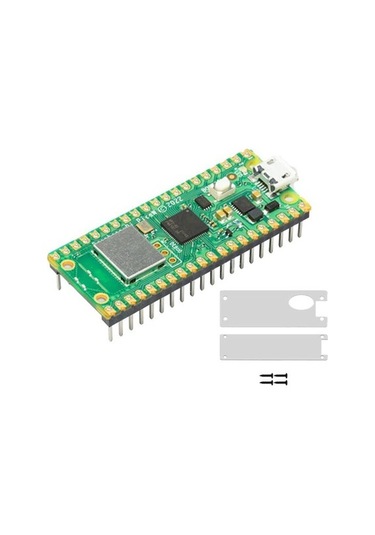 Venturemart Pico Için Wifi Rp2040 Mikrodenetleyici Geliştirme Kartı, Akrilik Kasalı, Lehimli