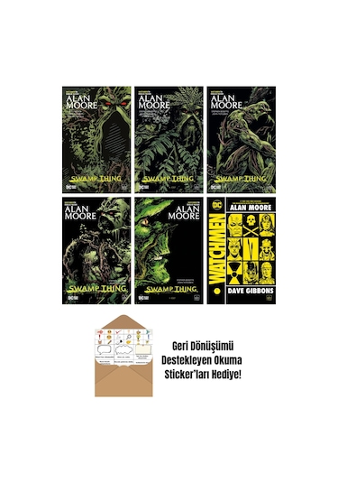 Alan Moore 6 Kitap Seti