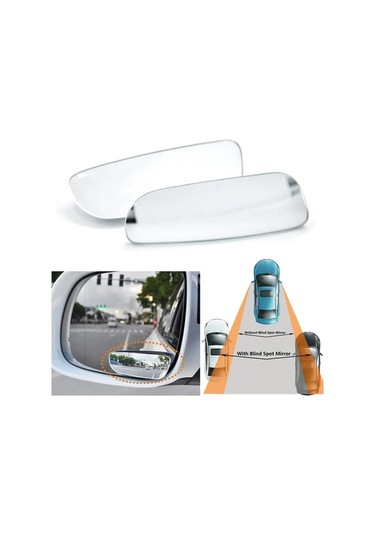 Flybuy Teleskopik Park Nokta Muayene Kör Geniş Evrensel Derece Çerçevesiz C-2 Aynası Aynası Araba Araba Aksesuarları Adet Adet Açı 360 2 Vu