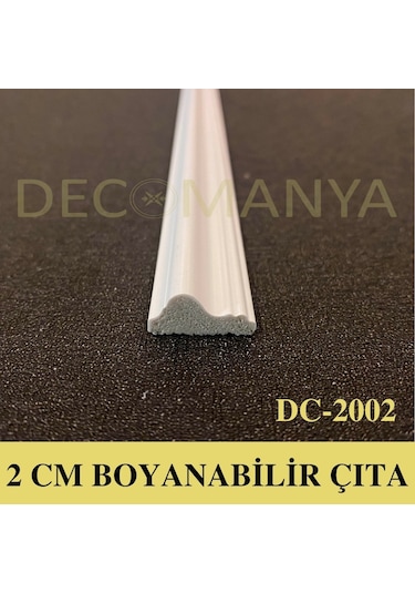 Decomanya Boyanabilir Duvar Çıtası Poliüretan Çıta Polimer Çıta