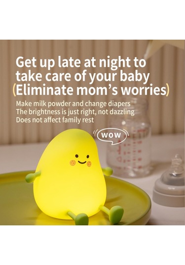 Çocuklar İçin Silikon Led Gece Lambası Diğer