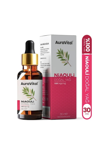Auravital %100 Saf ve Doğal Niaouli Bakım Yağı 30 ML