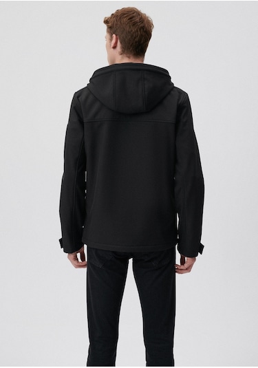 Mavi - Kapüşonlu Siyah Ceket 0110264-900 Siyah