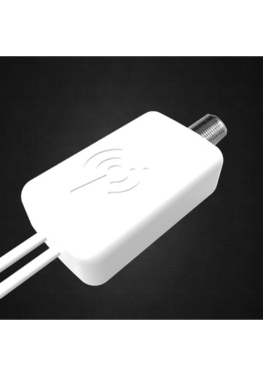 Teltree 25db Dijital Tv Anteni Sinyal Güçlendirici, Ev İçi Kullanıma Uygun, Evrensel Bağlantı, Beyaz Renk Çin, Kuzey Kore, Kuba, Vietnam, Laos Hariç