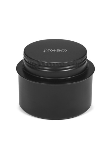 Pazly Tomshoo Taşınabilir Mini Alüminyum Alkol Ocağı, Rüzgar Kalkanlı, Kamp & Dağ Yürüyüşü İçin Siyah Siyah