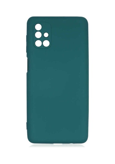 Galaxy M51 Kılıf Zore Mara Lansman Kapak Koyu Yeşil