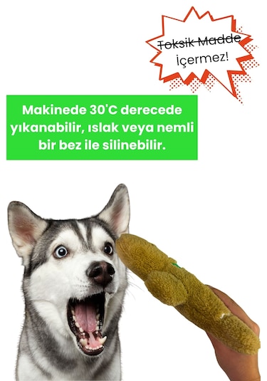 Havhav Yılbaşı Kurabiyesi Peluş Köpek Oyuncağı