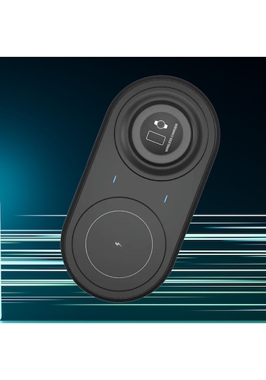 2si 1arada Kablosuz Saat,kulaklık Ve Telefon Hızlı Şarj Etme Aparatı