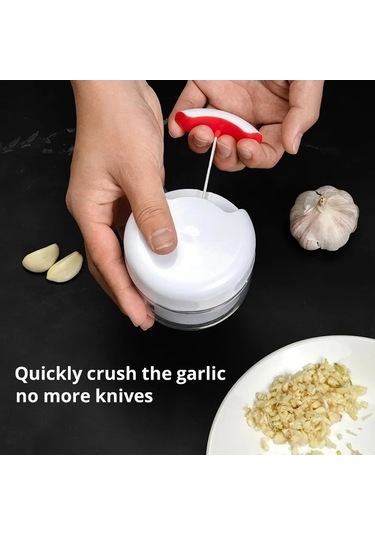 Maoyaya Mutfak Avuç İçi 1 Adet Beyaz El Çekmeli Sarımsak Değirmeni Çok Renkli Seçenekler Çok Renkli