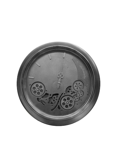 Kenpazar Saat Çarklı Yuvarlak Duvar Saati Dekoratif Hediyelik çok Renkli