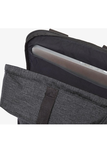 Çanta Brooks Dalston Tex Nylon 12 Litre Gri Siyah