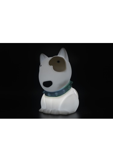 Dhink Silikon Şarjlı Gece Lambası Puppy Dog Sam Beyaz