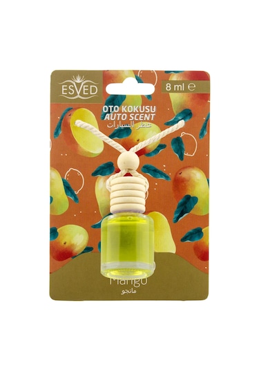 Mango Kokusu 8 Ml Araba Kokusu Cam Şişe
