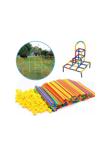 Sihirbaz Çubuklar Yaratıcı Pipetler Süper Bambu Çubuklar 300 Parça