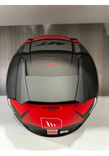 Mt Helmets Mt Revenge 2 S Hatax B5 Motosiket Kaskı Mat Kırmızı
