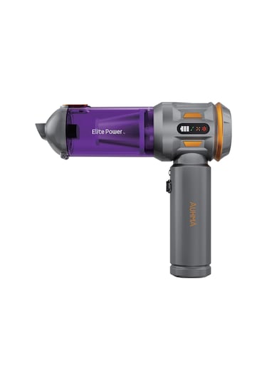 Auhma Ahv-24 Lımıted Edıtıon 20.000pa Brushless Kablosuz Araç İçi Basınçlı Üfleme & Çekme Süpürges Gri