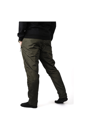 Erkek Haki Rüzgar Geçirmez Suya Dayanıklı İçi Peluş Motorcu Balıkçı Eşofman Altı 22eesa5033 Siyah