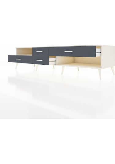 Kronos Tv Ünitesi Tek Raflı 4 Çekmeceli 220x59x51 Aytaşı-aytaşı/antrasit Aytası/antrasıt - Aytası Kronos Tv Ünitesi Tek Raflı 4 Çekmeceli 220x59x51 Aytaşı-aytaşı/antrasit Aytası/antrasıt - Aytası