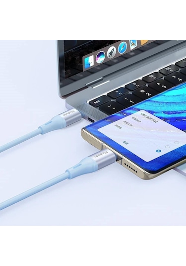 Mcdodo CA-1863 Typec To İphone Uyumlu PD 36W Hızlı Data-Şarj Kablo 1.2m Mor