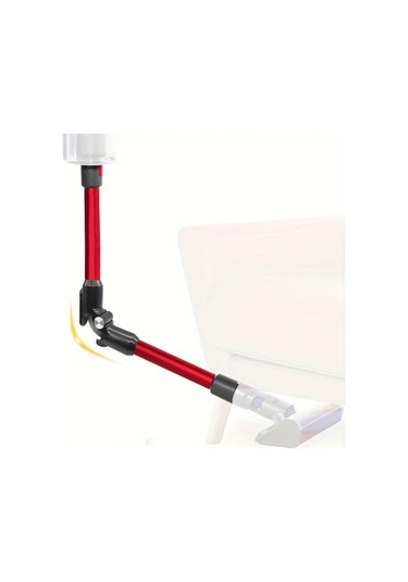 Honeybeeshop 1 Bilgisayar V7 V8 V10 V11 V15 Çubuk Süpürgeleri İçin Katlanabilir Uzatma Çubuğu Hızlı Çıkış Ve Yükseltme Uyumlu Kırmızı Aksesuar