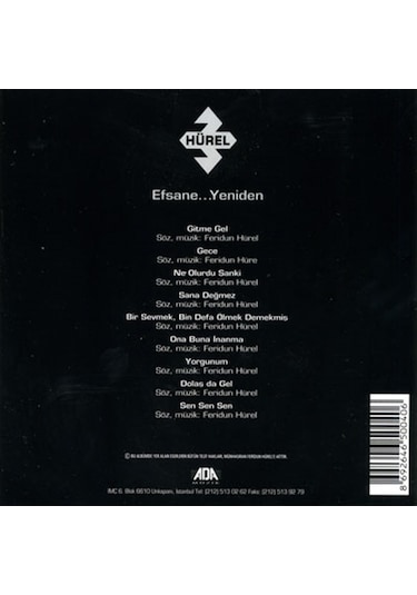 3 Hürel - Efsane Yeniden (CD)