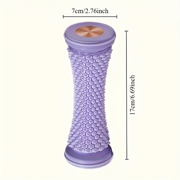 Sunshine011 Mor Sku Plantar Fasiye Masaj Aleti - Ergonomik Tasarım, Konforlu Tutuş, Dayanıklı Yapı Mor