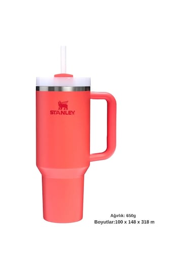 Stanley Quencher H2.o Flowstate Tumbler Pipetli Termos 1.18l Pipetli Matara Çok Renkli