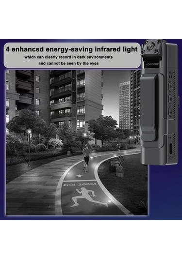 Tongxida Yüksek Netlik Aksiyon Kamerası, Wifi Modüllü, Taşınabilir Siyah Siyah