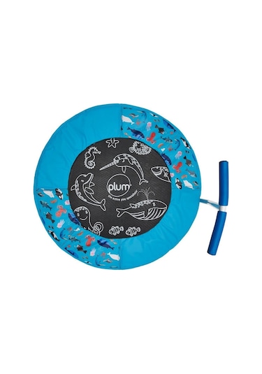 Plum Sesli Trambolin - Ocean Çok Renkli