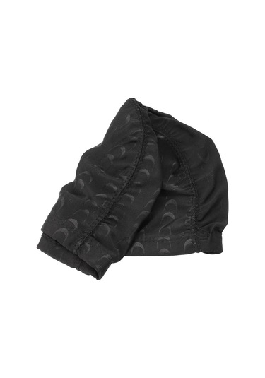 Siyah Taşınabilir Yüzme Şapkası Spor Aksesuarları Unisex Su Geçirmez 30g 40cm İla 56cm Siyah