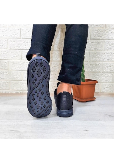 Jump 24937-24938 Siyah Fuspetli Hafif Rahat Spor Ayakkabı 001