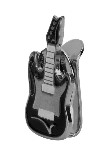 Kaiyi Siyah Gitar Desenli Manyetik Klips Çok Renkli