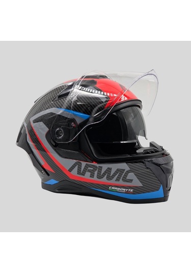 Arwic AR939 Carboneyte Ece-R 22.06 Full Face Motosiklet Kaskı Siyah