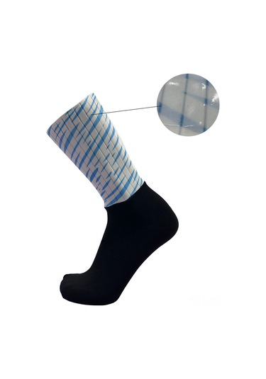 Youmex Spor Cuvalı Bisiklet Çorabı - Dayanıklı Nilon, Soluk, Sürekli Konumda, Unisex, Bisiklet/running/montaj İçin Mavi Mavi