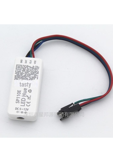 Sp110e Ws2811/2812 Işıkları İçin Bluetooth Renk Kontrol Cihazı - Mobil Uygulama Uyumlu Diğer