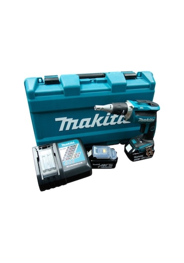 Makita DFS452RFE 18V 3 Ah Li-ion Çift Akülü Alçıpan Matkap Vidalama