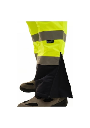 Proline 300d Oxford Cift Renkli Reflektörlü Pantolon Sarı
