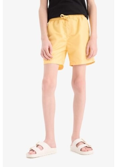 DeFacto Erkek Çocuk Basic Düz Deniz Şortu B7494A825HSYL106