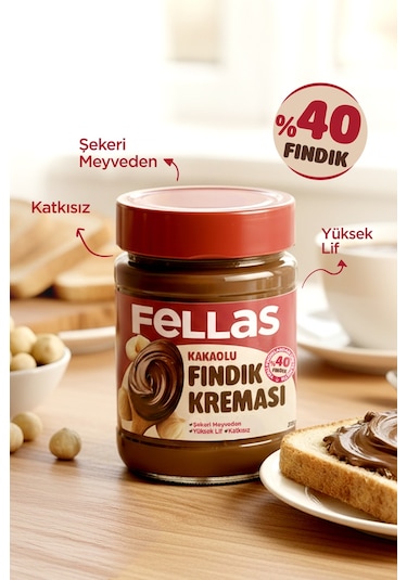Fellas Kakaolu Fındık Kreması 315g
