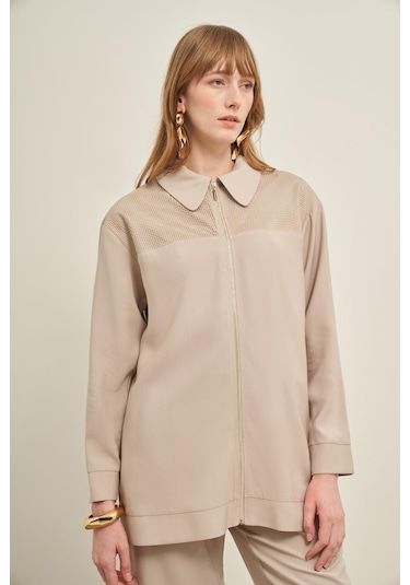 Ftz Kadın File Detay Takım Taş 31047 Taş