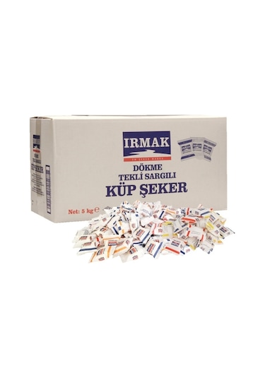Irmak Tek Sargılı Küp Şeker 5 Kg Diğer