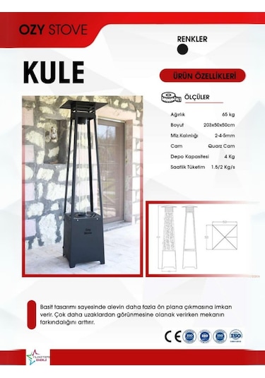 Ozystove Kule Pelet Sobası