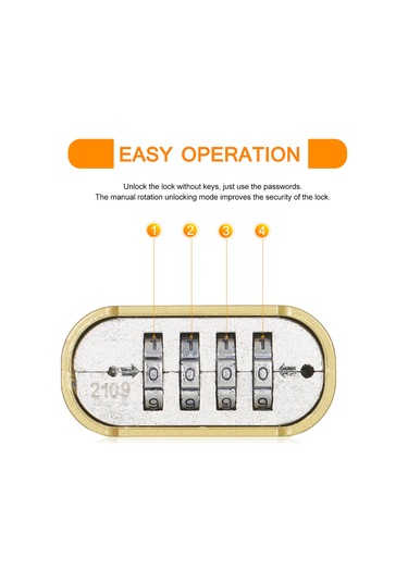 Padalink "dayanıklı Çelik Kombinasyonlu Kilit - Depo, Fabrika Ve Dış Mekan Kullanımı İçin Pirinç Kaplama"
