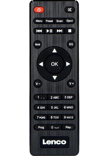 Lenco DIR-261 Internet Radyo Dab + CD Bluetooth Kumandalı FM Radyo Siyah