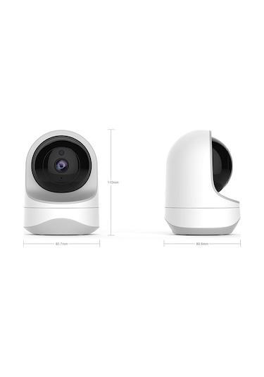 Case 4u Akıllı Güvenlik Kamerası 360 Derece Dönebilen Kızılötesi